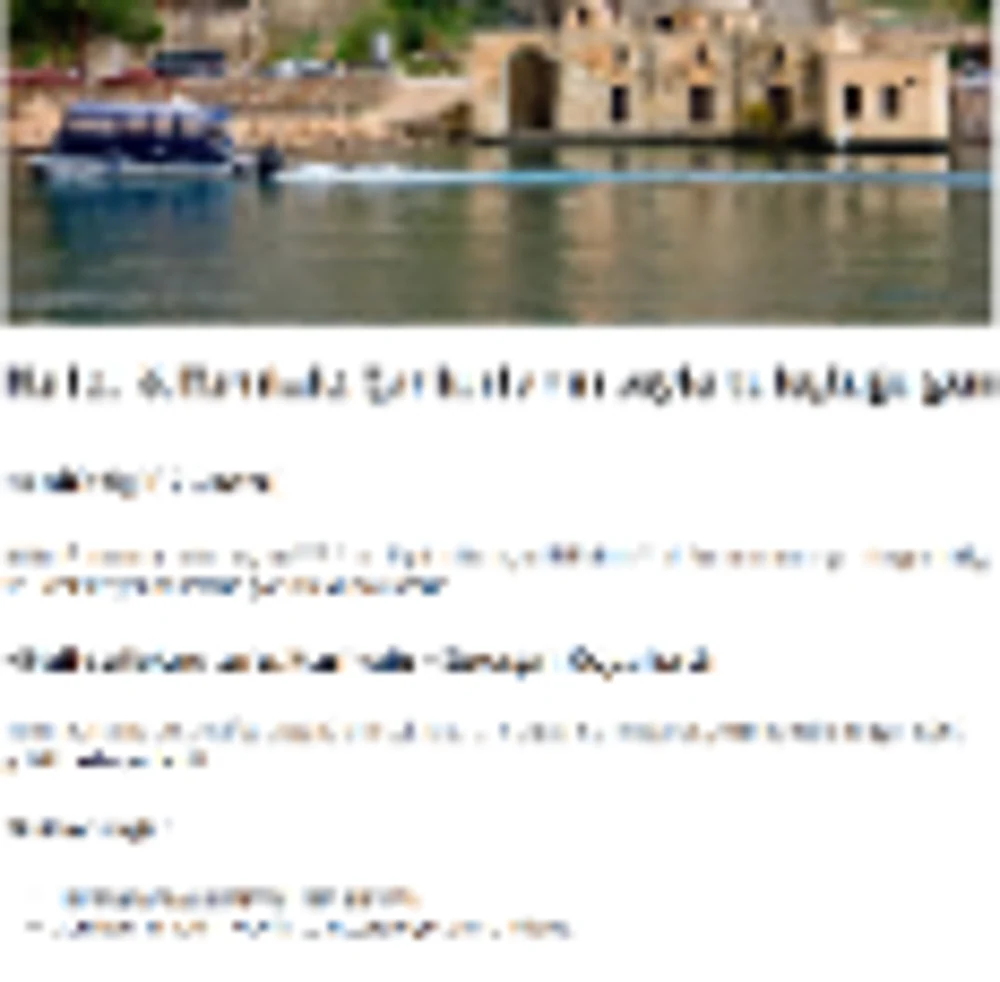 Göbeklitepe ören yeri Şanlıurfa