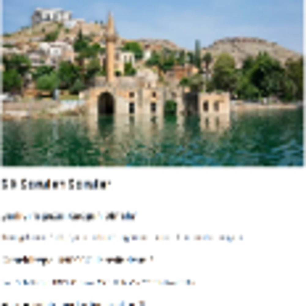 Halfeti Fırat kıyısı Şanlıurfa